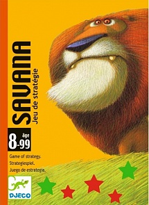 Карточная игра – Савана (Djeco, 05110k)